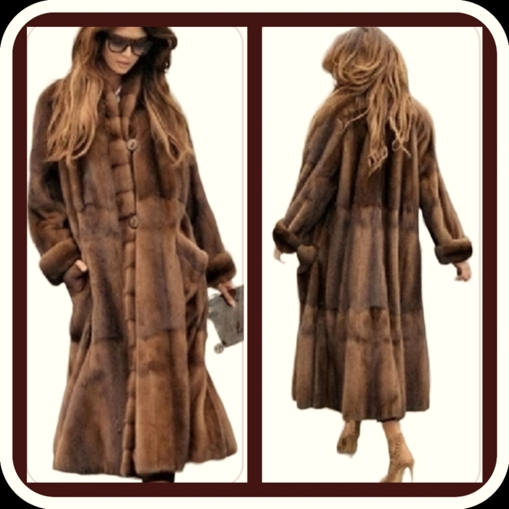 Womens Camel Faux Fur Coat~Size XXXL~NWOT